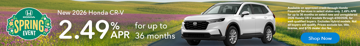 New 2026 Honda CR-V